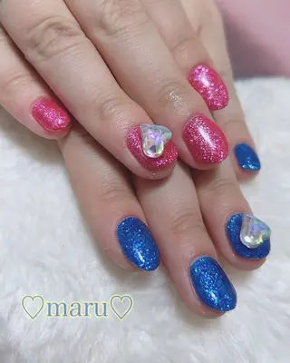 ネイル まるみ ♡のネイルデザイン