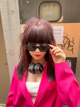 ミディアム デザインカラー⭐︎★ 🐆hyoma🐆のヘアスタイル