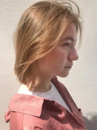 ミディアム カラー パーマ 🧼柴田 健太郎🧼のヘアスタイル