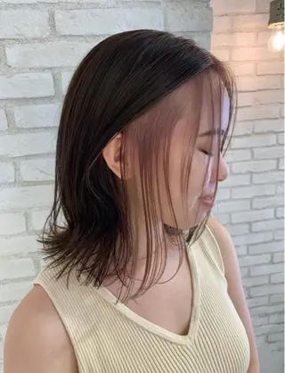 カラー 韓国ヘア/艶カラー /田中悠佑のヘアスタイル
