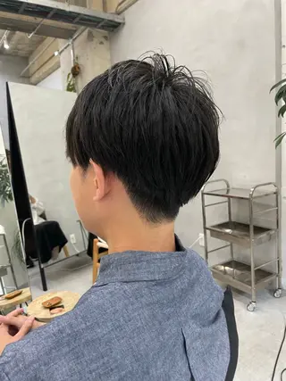 ショート メンズ MUKU所属・fuka モデル募集のヘアスタイル