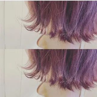 ミディアム カラー ヘアアレンジ marbles〻 chiharuのヘアスタイル