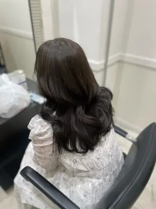 ミディアム 🤍韓国トレンド ヘア🤍miku🤍のヘアスタイル