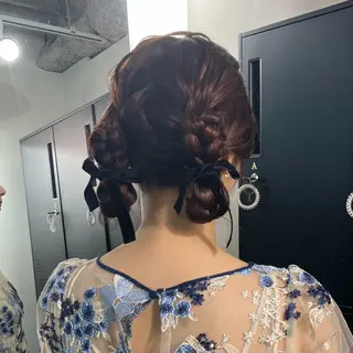 ヘアアレンジ 大江 もえこのヘアスタイル