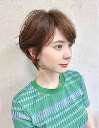 ショート カラー 🦋透明感カラー🦋 なつやのヘアスタイル