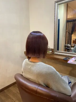 ショート Hair & Eyelash Riche所属・肥田 夕蘭のヘアスタイル