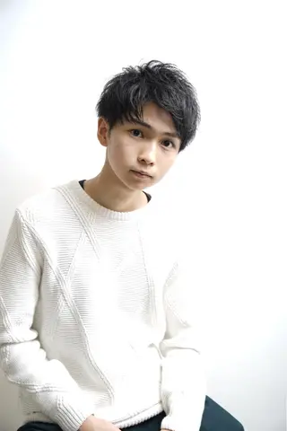 ショート メンズ 顔周りレイヤー/ メンズ/橋川光太郎のヘアスタイル