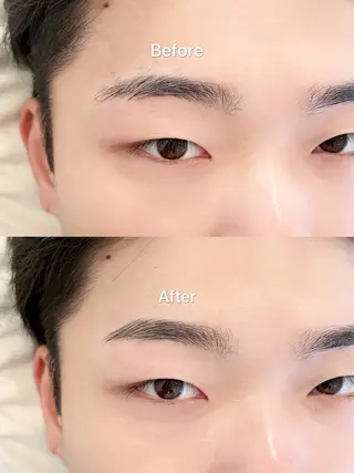 メンズ アイブロウ JILEYES-omotesando-マツエク/まつ毛パーマ/アイブロウ/眉毛所属・絶対印象UP眉毛🌈 SHOYA【表参道】の眉毛・アイブロウイメージ