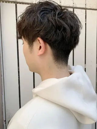 パーマ メンズ 深沢 秀のヘアスタイル