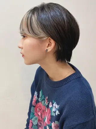 ショート OASIS AVEDA 立川所属・ボブ/ショート/ ゆづきのヘアスタイル