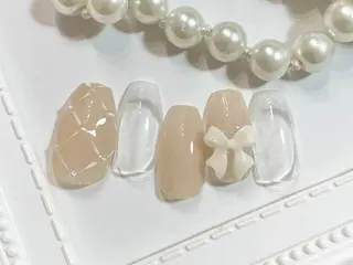 ネイル 【パラジェル・フィルイン】Nailsalon Merci東中野所属・Merci shigaのネイルデザイン