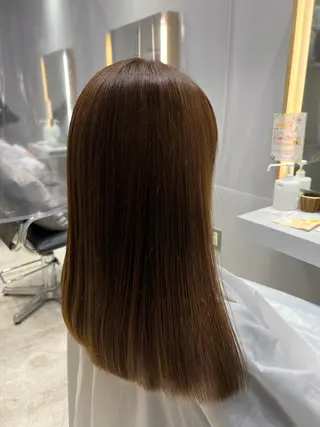 ロング よしのり genieeのヘアスタイル