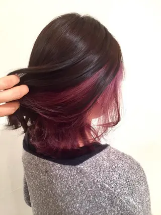カラー RINA 🩵のヘアスタイル