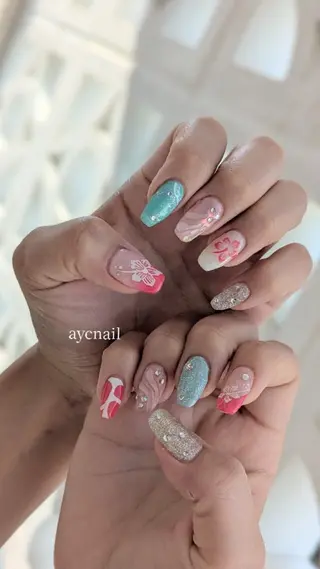 ネイル aycnail 　Ayakaのネイルデザイン