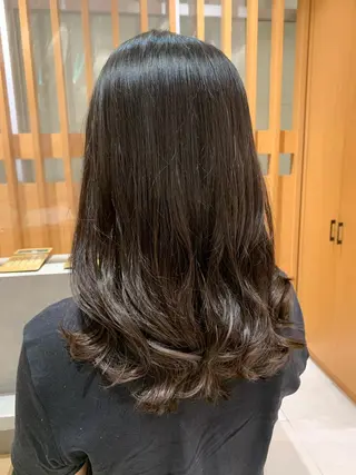 ロング パーマ 韓国風ヘア🐰 長谷川のヘアスタイル