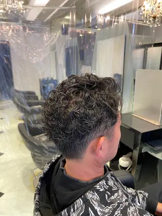 ショート パーマ ヘアアレンジ メンズ MURATA KOHEIのヘアスタイル