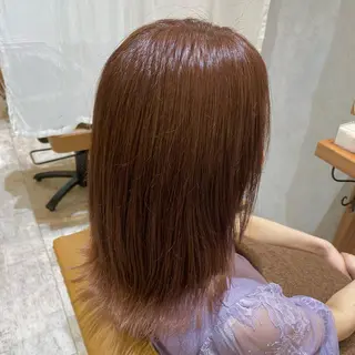 ミディアム カラー ulQua 戸田のヘアスタイル