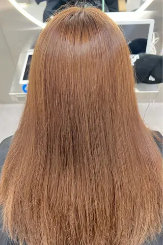 ロング カラー i.+SAPPORO所属・艶ワンカラー♡ ゆうかのヘアスタイル