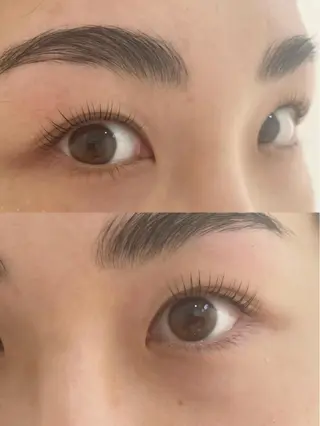 マツエク・マツパ アイブロウ vi camino ミヤデラのマツエク・マツパデザイン