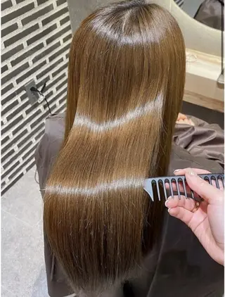 ロング brote hair&make所属・broteなかもず 【髪にドラマを】のヘアスタイル