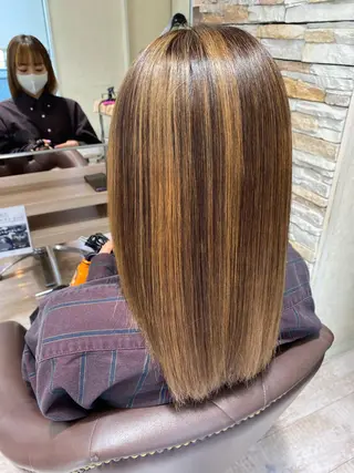 ロング 髪質改善専門店 mariposa 森ノ宮店所属・鯉谷 僚 ／縮毛矯正のヘアスタイル