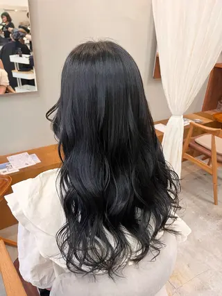 ロング カラー 暖色カラー／ ヘアセット🌛櫻井舞のヘアスタイル