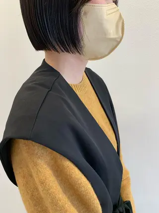 ミディアム カラー 韓国/ヘアアレンジ/ 髪質改善/夏美のヘアスタイル