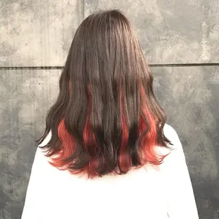 セミロング カラー サロウィン所属・K-POP好き美容師 🇰🇷Kai.Yのヘアスタイル