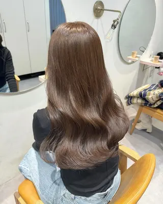 ロング カラー ayaka♡ 柔らかカラーのヘアスタイル