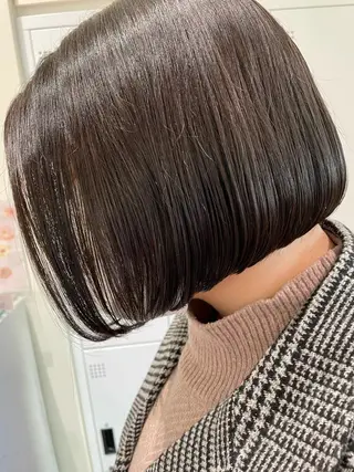 ショート ボブ/インナーカラー /眉毛/Miyuのヘアスタイル