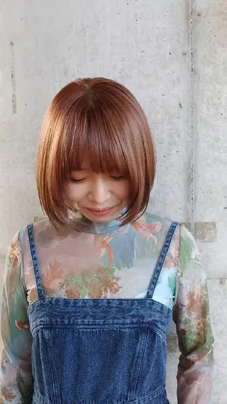 ショート メゾンブランアヴェダ所属・ホリウチ ユキエのヘアスタイル