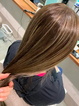 ロング カラー ヘアアレンジ 指名支持率NO.1 スタイリストのヘアスタイル