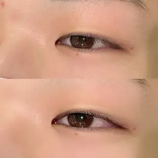 メンズ マツエク・マツパ 橋本 颯希のマツエク・マツパデザイン