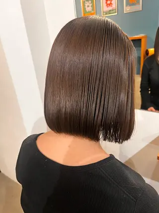 ミディアム パーマ Yoh-所属・【縮毛モデル募集】 Yoh-/HABUのヘアスタイル