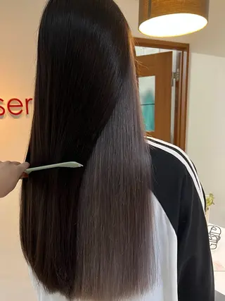 ロング HAIR BEAUTY Plaser所属・透明感カラー🕊️✨ Mayu🦮🩶のヘアスタイル