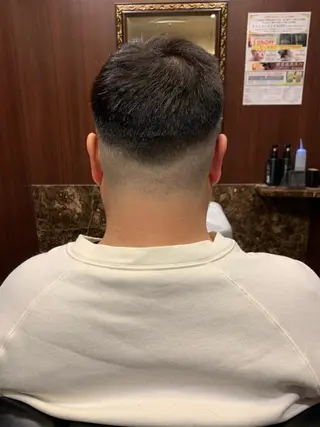 ショート メンズ ヒロ銀座 バーバーショップ神楽坂所属・ひらお あおとのヘアスタイル