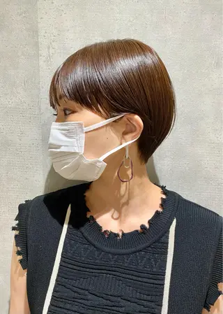 ショート カラー 🍃ショートヘア🍃 北林春樹のヘアスタイル