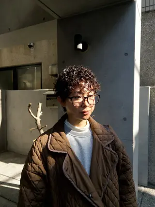 パーマ 柚音 nero hairのヘアスタイル
