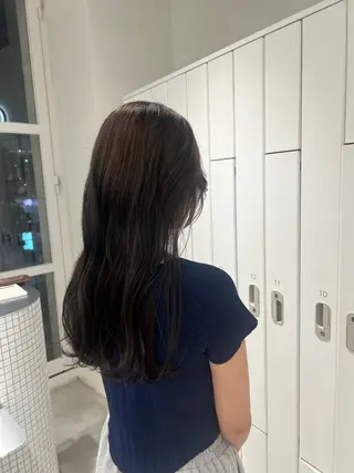 ロング アンアミ渋谷所属・Unami こはるのヘアスタイル