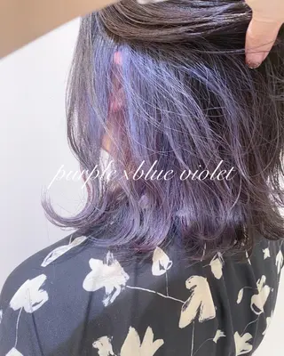 ミディアム カラー 横浜🍒カット エクステ／RIEのヘアスタイル