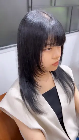 ロング 原田 健斗のヘアスタイル
