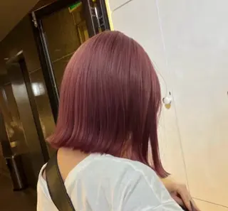 ショート カラー 暖色/まろベージュ/ シカタユウカのヘアスタイル