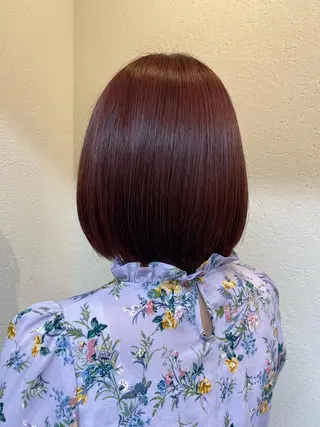 ミディアム カラー PUUR所属・🍒鈴木 エミリ🍒のヘアスタイル