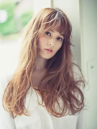 ロング カラー パーマ 舘野 太嘉宏のヘアスタイル