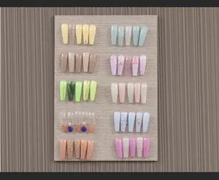 ネイル しょう えんきんのネイルデザイン