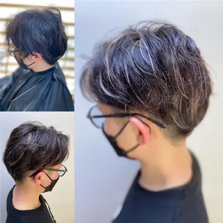 カラー ゴトウ エイイチのヘアスタイル