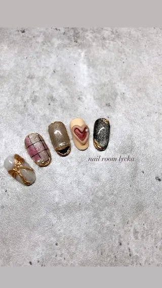 ネイル ﾈｲﾙﾙｰﾑﾘｯｶ 𝐦𝐚𝐲𝐮のネイルデザイン