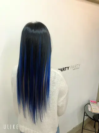 プルエクステ/潤艶 最強矯正/西野入のヘアスタイル