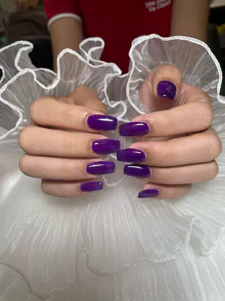 ネイル るか/透明感 カラー/アレンジのヘアスタイル