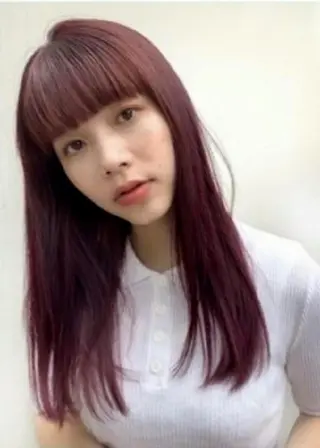 セミロング ダメージレス縮毛矯正 髪質改善【美冴】のヘアスタイル